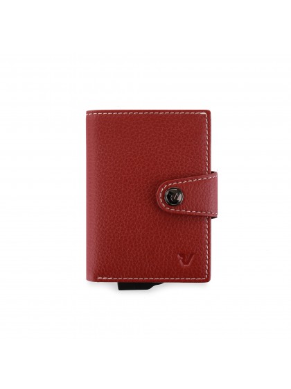 Iron 4.0 Book Credit Card Holder With Cash Pocket